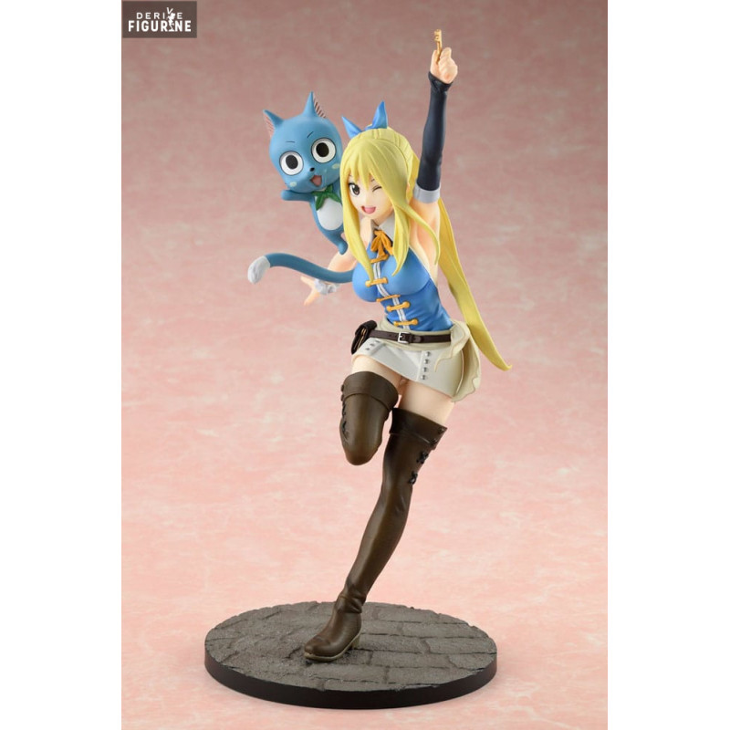 新品 Lucia フィギュア Bellfine Fairy Tail Final Series Lucy Heartfilia Wink Ver 1
