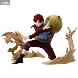 BANPRESTO - bear 63　フィギュア　9点セット Gaara figure, Vibration Stars Plus - Naruto Shippuden