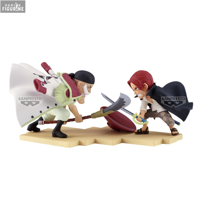 Edward Newgate vs. Shanks figure, WCF Log Stories - One