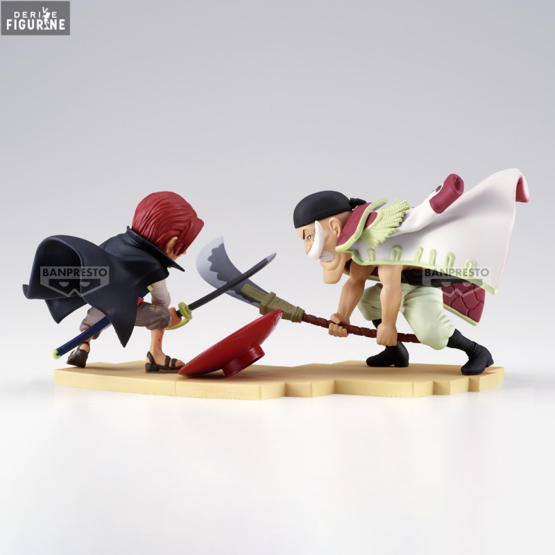 Edward Newgate vs. Shanks figure, WCF Log Stories - One