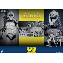 104th Battalion Wolfpack Clone Trooper figure Star Wars: The