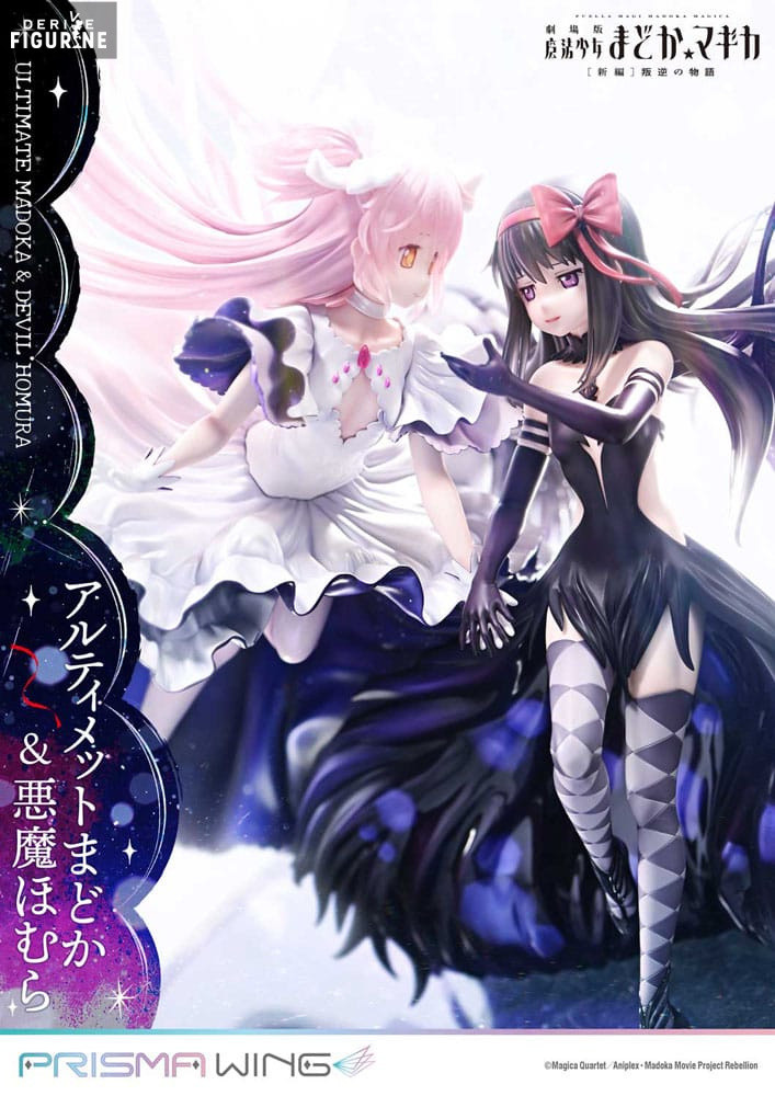 Ultimate Madoka & Devil Homura figure, Prisma Wing - Puella Magi