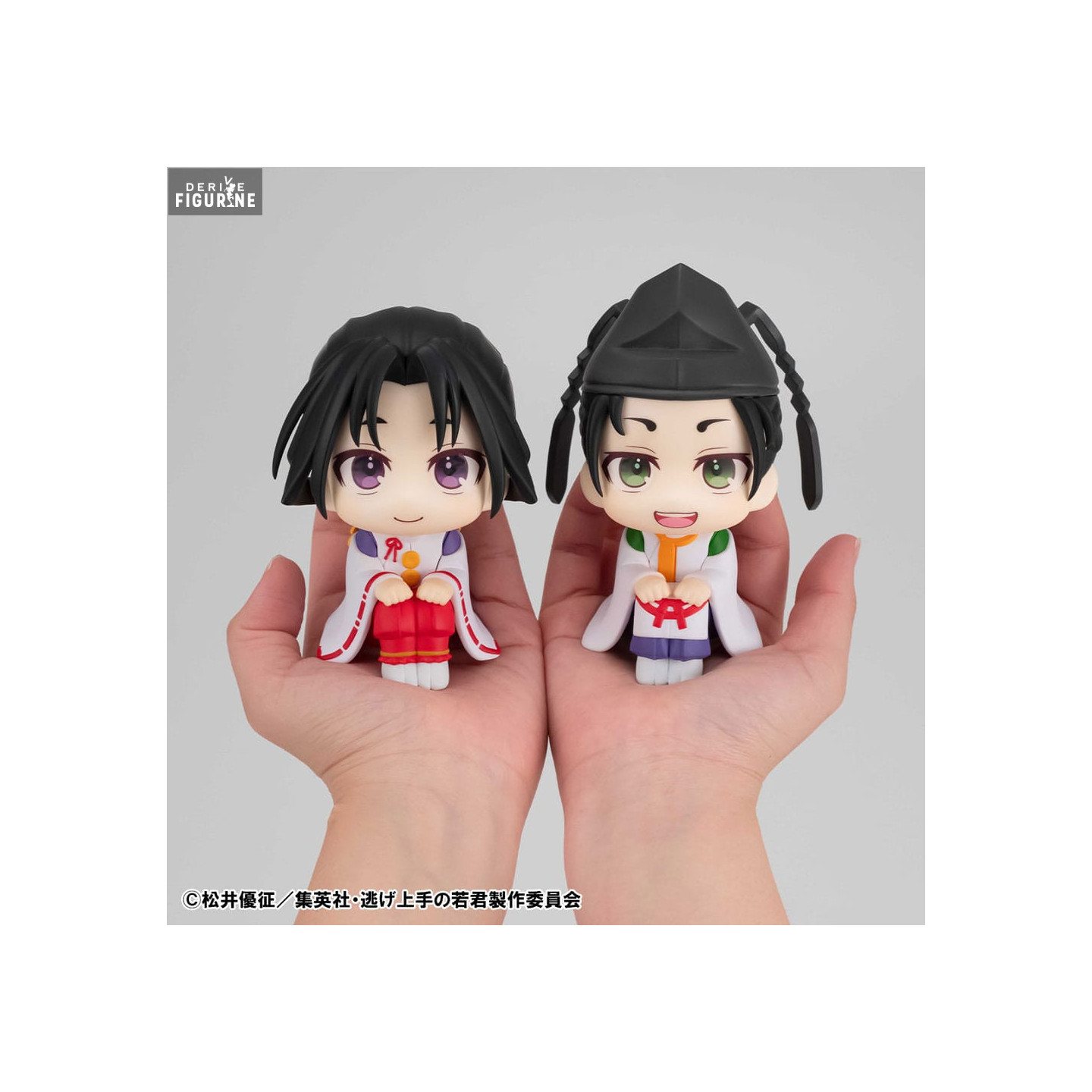 Pack figures Tokiyuki Hojo & Yorishige Suwa, (with gift