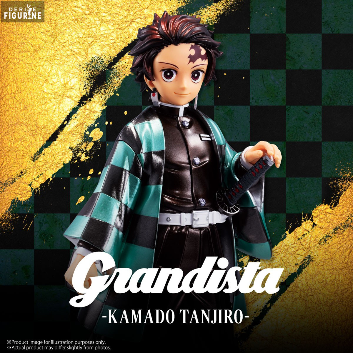 Tanjiro Kamado figure Special Color, Grandista - Demon