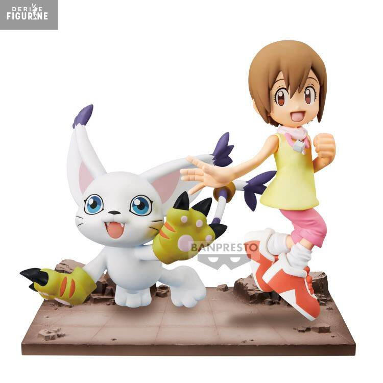 Hikari & Tailmon figure, DXF Adventure Archives - Digimon