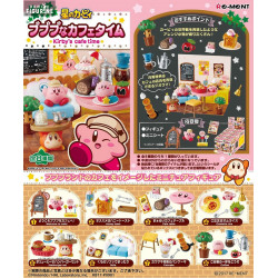 Pack 8 figures Kirby's Café...
