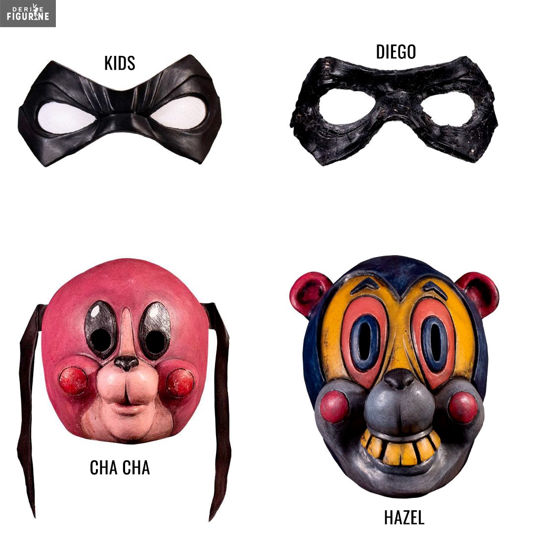 The Umbrella Academy Kids Diego Cha Cha or Hazel mask