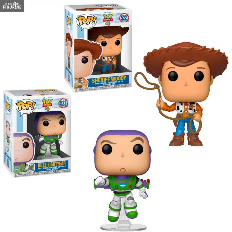 Woody or Buzz Lightyear Pop! Disney, Toy Story Funko