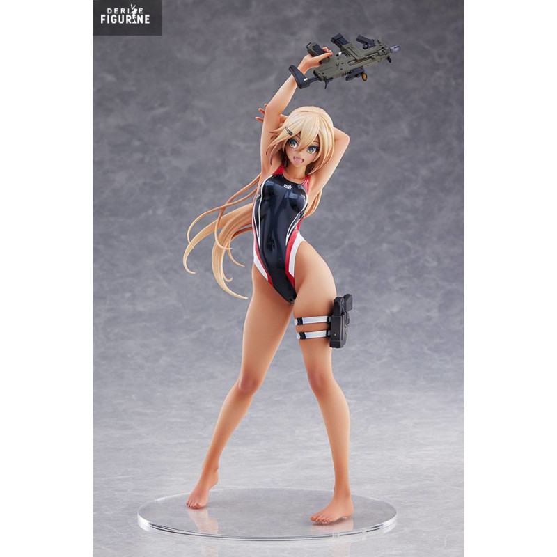 ARMSNOTE Kouhai-chan フィギュア Arms Note Kouhai-chan of the Swim Team: Blue Line Swimsuit