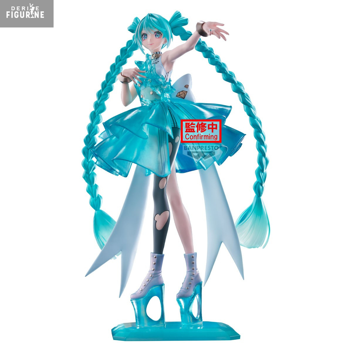 Hatsune Miku figure EmeraldGem, Evolve Clearluxe - Vocaloid