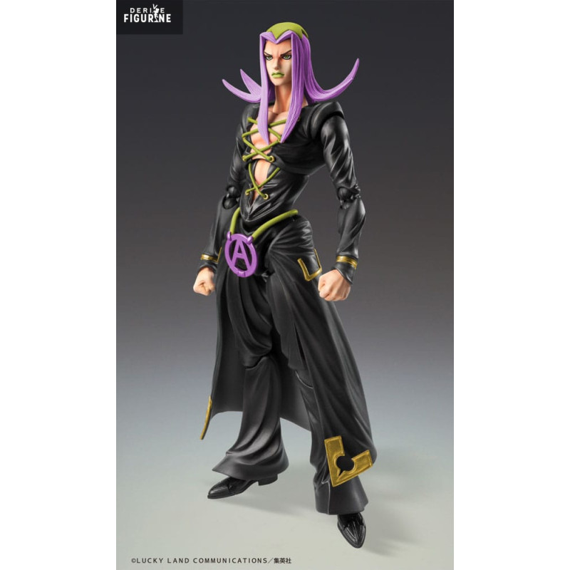 ジョジョ JoJo's Bizarre Adventure Face Off Zip Hoodie - Black