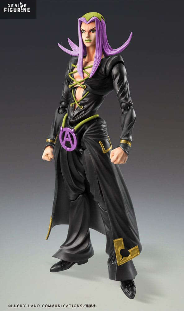 Leone Abbacchio figure Black, Super Action Chozokado