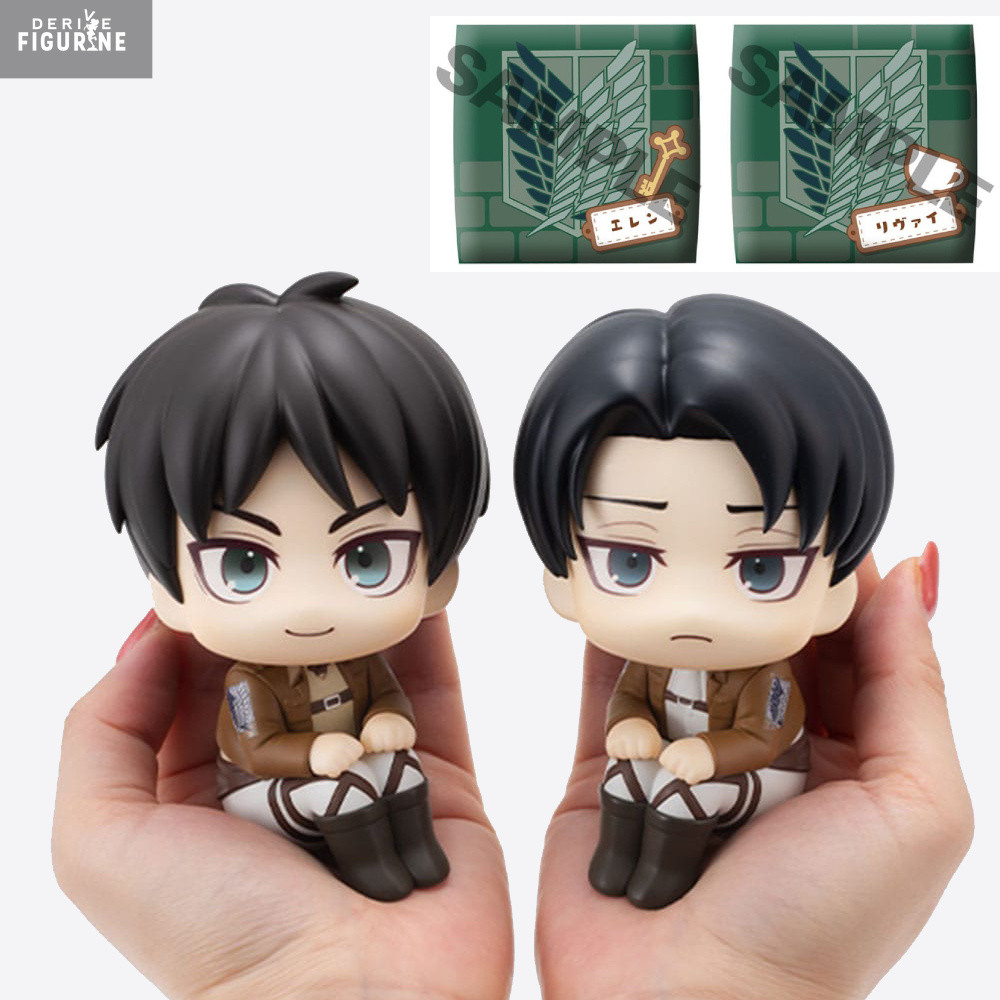 進撃の巨人 Eren Yeager & Levi フィギュア 2体セット Bandai Attack on Titan Final Season Eren Yeager Levi Levi