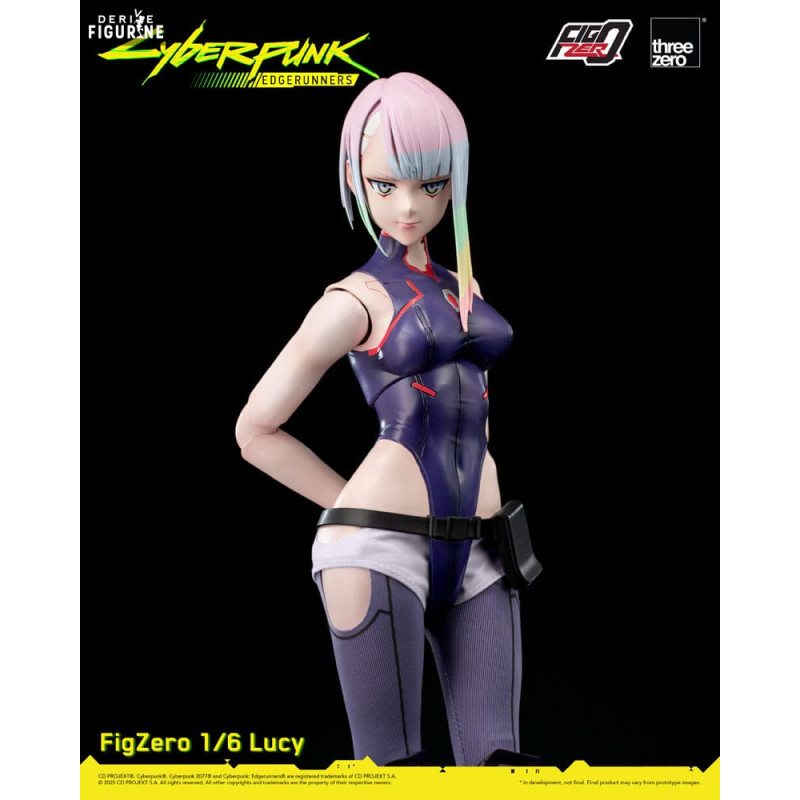 Figure Lucy, FigZero - Cyberpunk: Edgerunners - ThreeZero