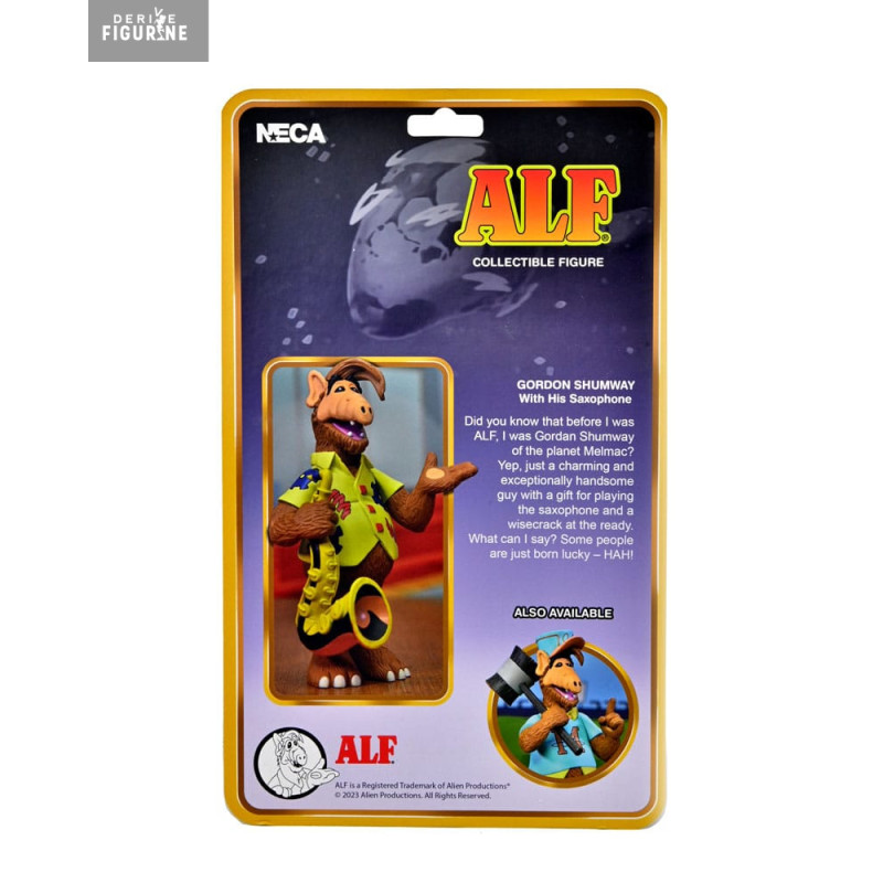 Alf with Saxophone figure,...