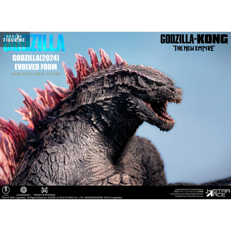 Godzilla (2024) figure Evolved, Soft Vinyl - Godzilla vs