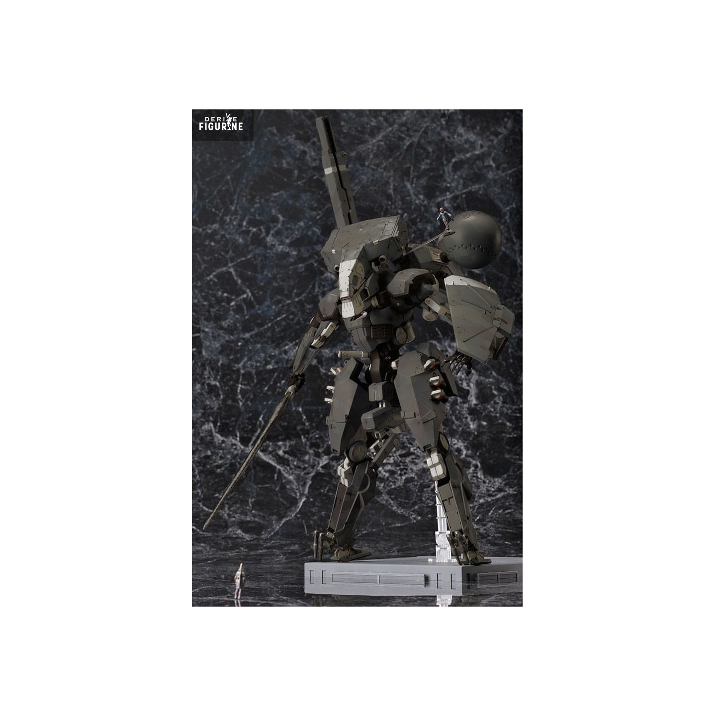 Metal Gear Sahelanthropus figure Black, Plastic Model Kit