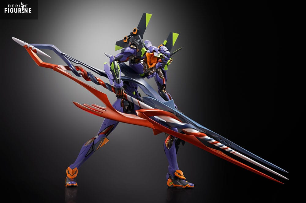 Eva Test Type-01 30th with the Spear of Gaius figure, Metal