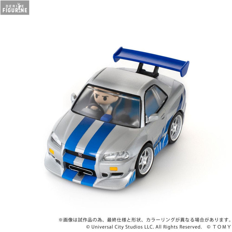 ミニカー Fast & Furious Nissan Skyline GT-R Amazon.com: Fast & Furious 1:32 1995 Nissan Skyline GT-R