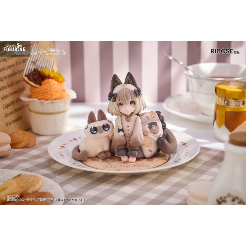 猫TWISTED PARADISE & HUMANITYセット Tea Time Cats x Siamese Cat Azuki-san Friendship
