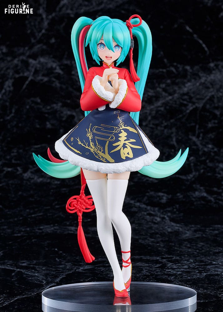 miko フィギュア 7回 プレート13回 Amazon.com: FuRyu Miku: 2021 Chinese New Year 1:7 Scale PVC