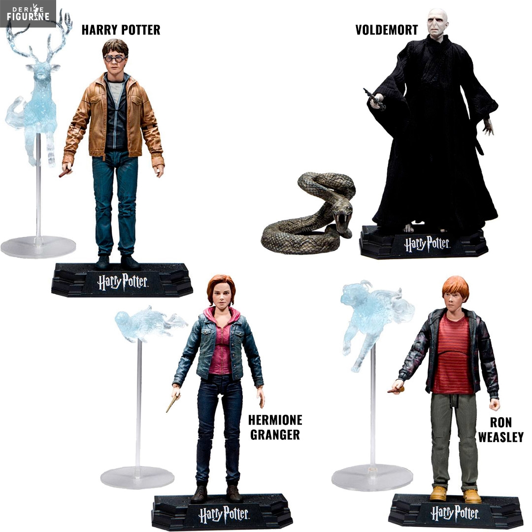 HARRY POTTER FIGURINE HARRY POTTER ET LES RELIQUES DE LA MORT McFARLANE  TOYS 15 CM - Kingdom Figurine