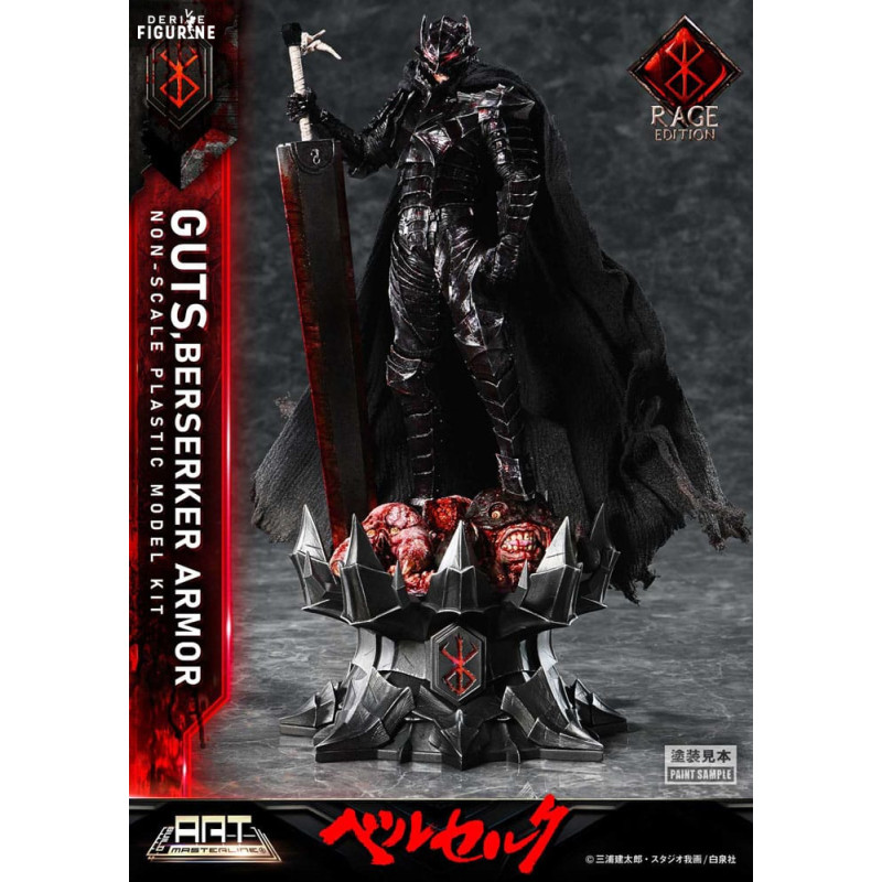 Figure Guts Berserker Armor Rage, Plastic Model Kit Build