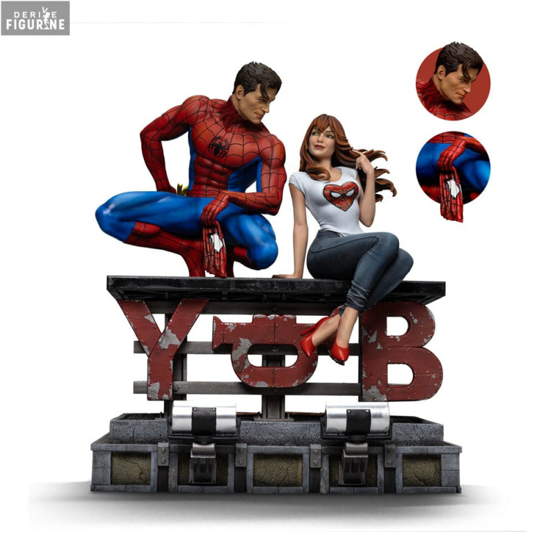 アメコミ MARVEL SPIDER-MAN & MARY JANE Figure Spider-Man & Mary Jane, Art Scale - Marvel - Iron Studios