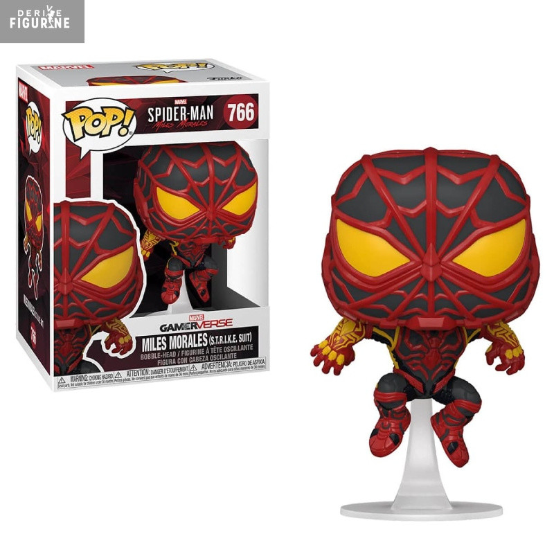 Miles Morales figure (S.T.R.I.K.E. Suit), Pop! - Marvel