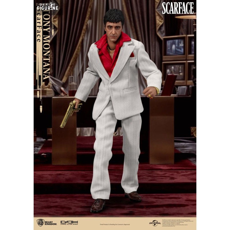 【希少・新品同様】Scarface “Tony Montana \" Scarface - Tony Montana DAH-072 Dynamic 8ction Heroes Figure