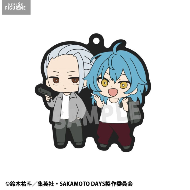 Pack 6 charms Rubber Mascot Buddycolle - Sakamoto Days