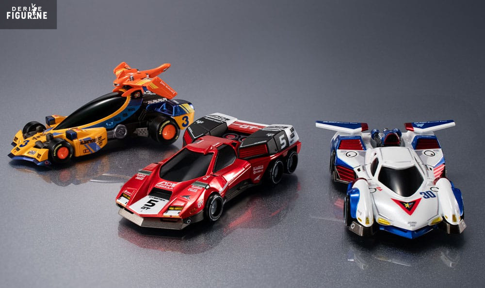 Pack 3 vehicles Asurada G.S.X & Albatrander 602 & Aoi