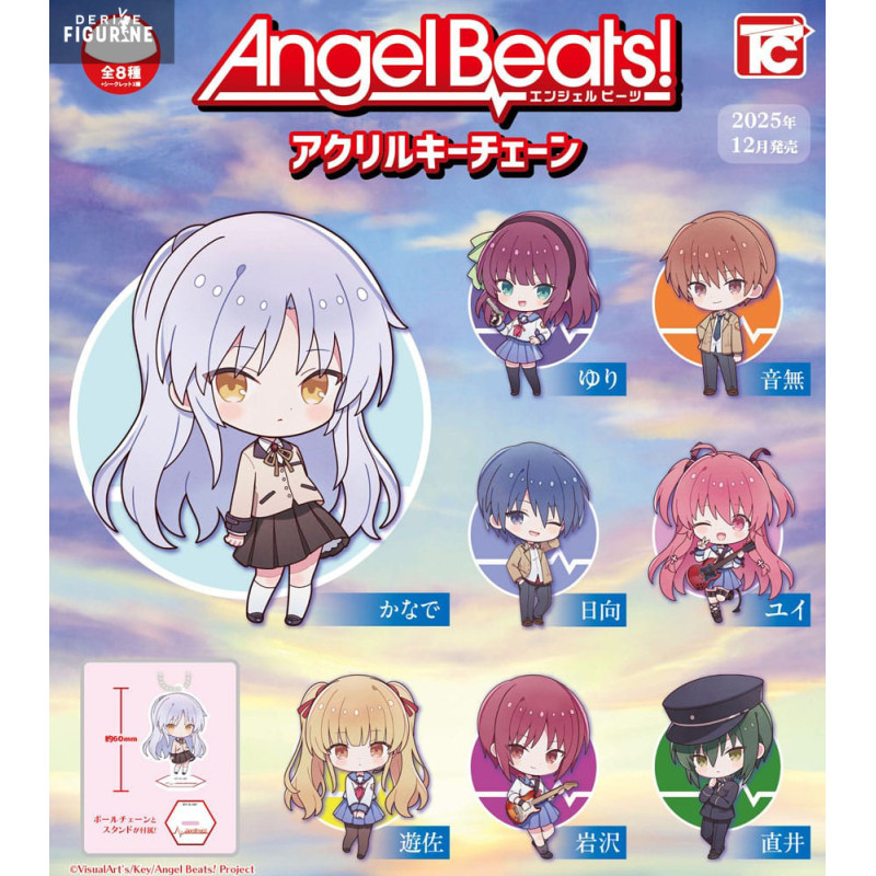 Pack 12 keychains acrylic - Angel Beats! - Toys Cabin