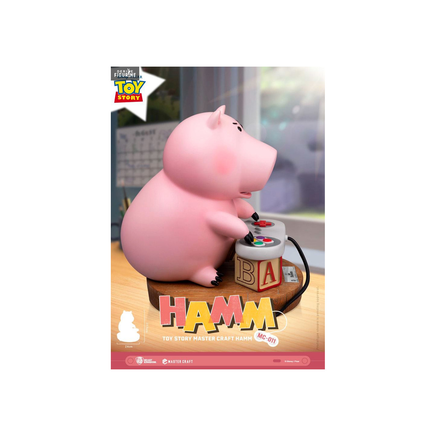 トイストーリー  Beast kingdom Hamm フィギュア Amazon.co.jp: ビーストキングダム トイ・ストーリー ハム MC