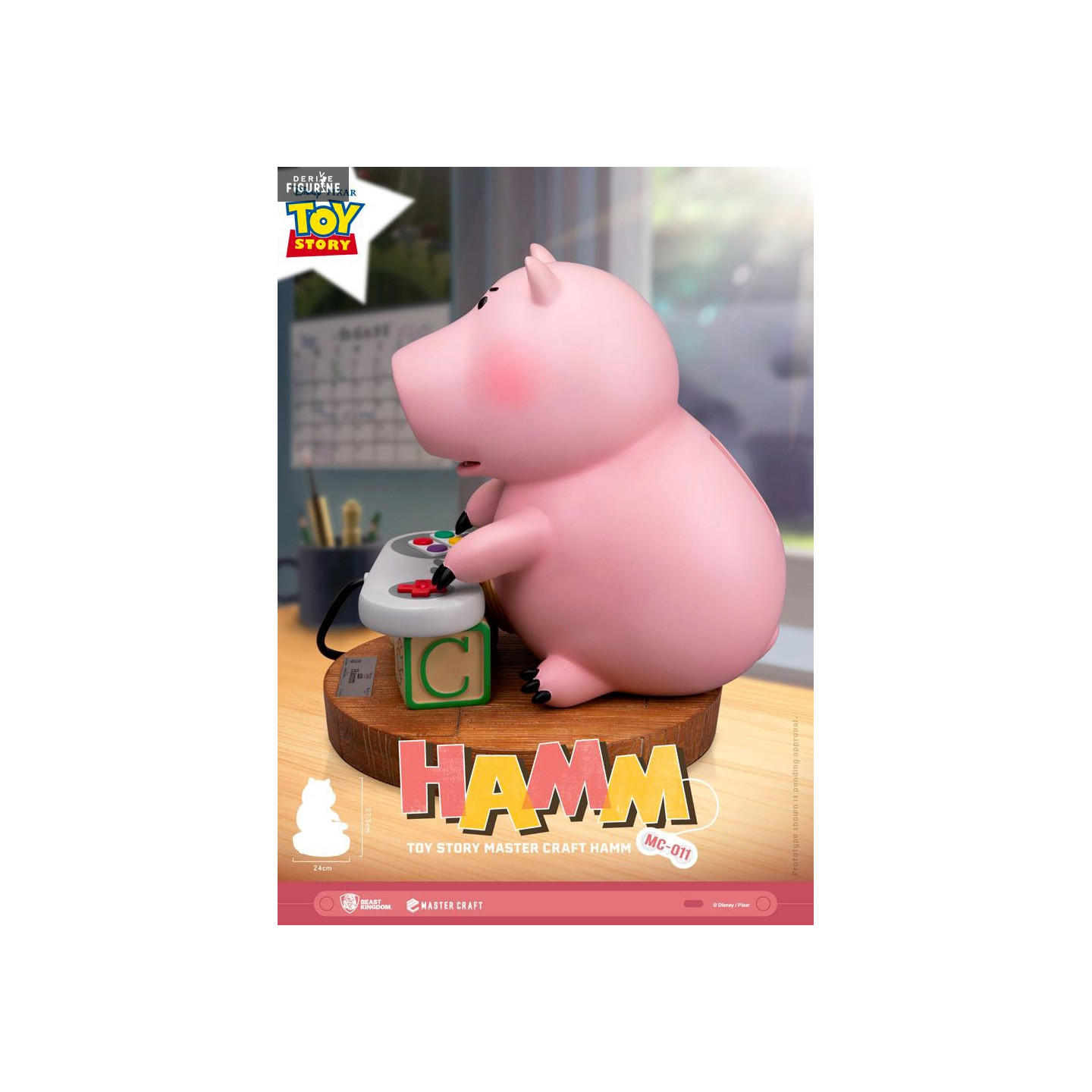 トイストーリー  Beast kingdom Hamm フィギュア Amazon.com: Beast Kingdom Toy Story: Hamm MC-011 Master