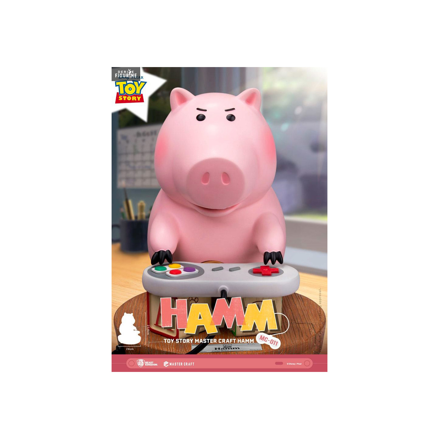 トイストーリー  Beast kingdom Hamm フィギュア Amazon.co.jp: ビーストキングダム トイ・ストーリー ハム MC