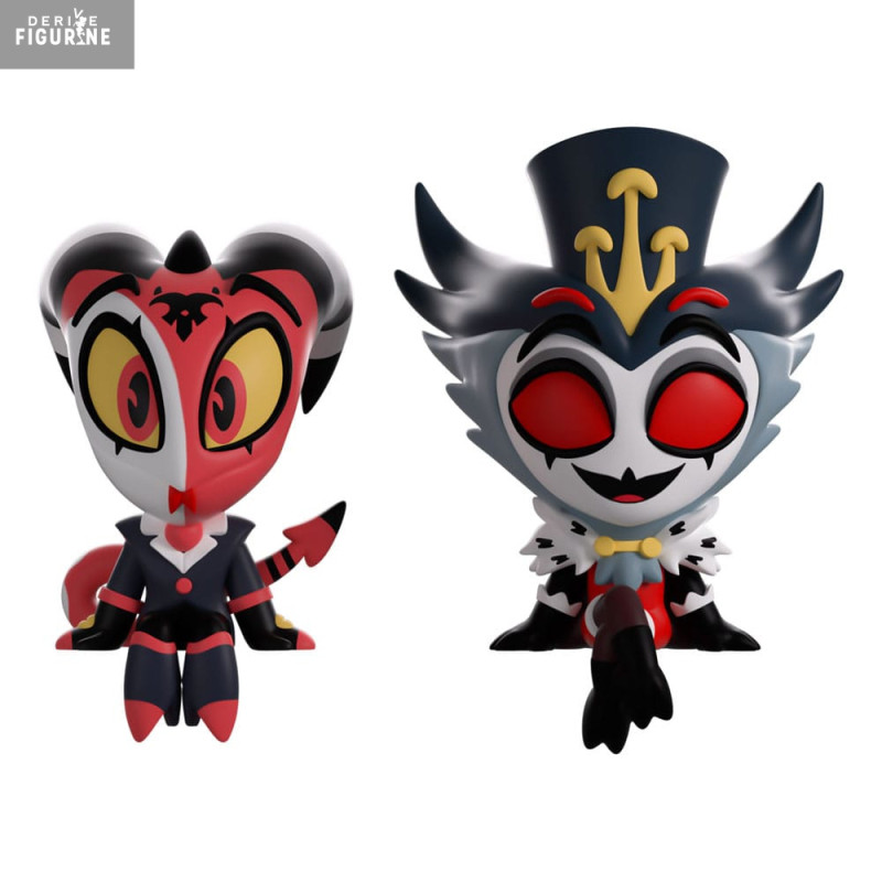 Pack 2 figures Blitzo & Stolas, Monitor Buddiez - Helluva