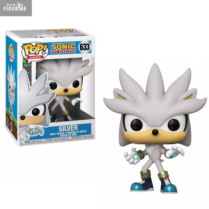 Silver the Hedgehog figure, Pop! - Sonic the Hedgehog 30th