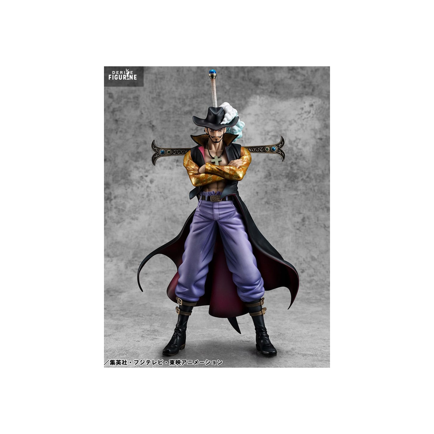 P.O.P Dracule Mihawk フィギュア One Piece Megahouse P.O.P. NEO-DX 