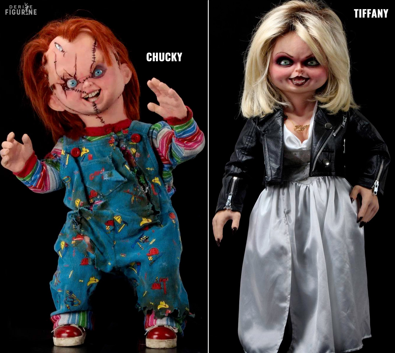 Réplique poupée, Chucky ou Tiffany - La Fiancée de Chucky - NECA