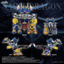 DMB-04 Black Devaster figure, Toyrise - Bomberman B-Daman