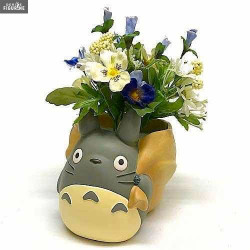 Figurine Pot de fleurs Totoro (5 modèles au choix) ou Jiji - Studio Ghibli  - Benelic