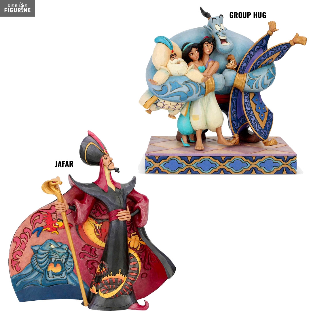 Figurine Aladdin Câlin de Génie - Collection Disney Traditions
