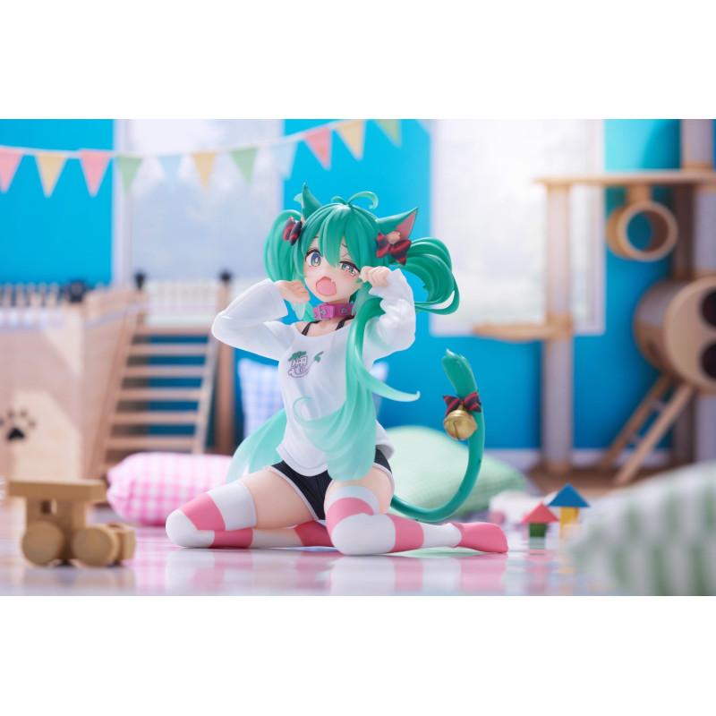 Figurine Hatsune Miku Cat...