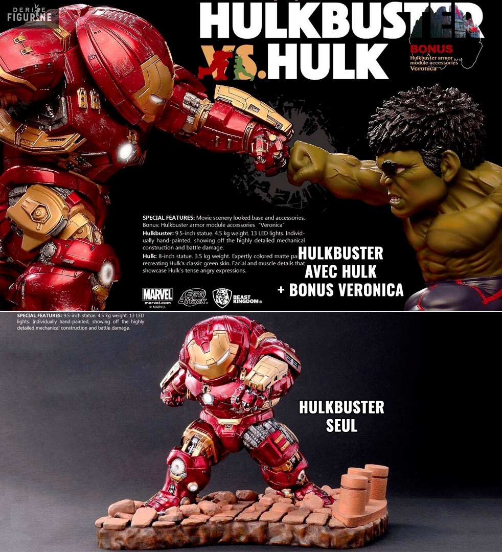 Hulk Buster Marvel Legends Beast Kingdom Marvel Avengers: Age Of Ultron:  Hulkbuster MEA-028 Marvel First Ten Years Movie Collection, image size:982x1080