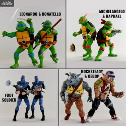 Les Tortues ninja - Pack 2...