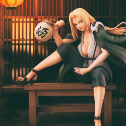 Naruto - Tsunade figure,...