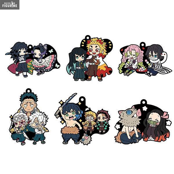 Porte-clés Anime Demon Slayer: Kimetsu No Yaiba Chibi porte-clés