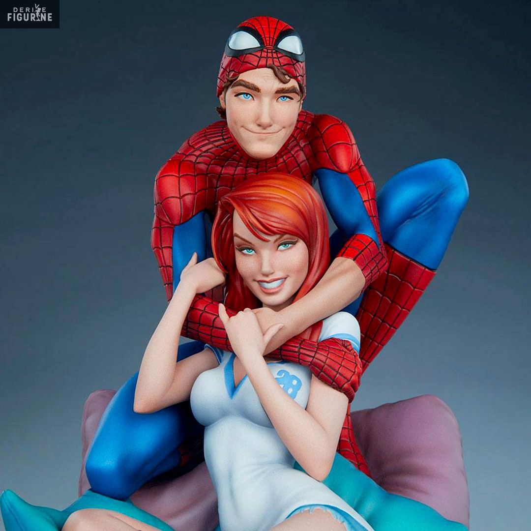 Spider-Man & Mary Jane figure by J. Scott Campbell - Marvel