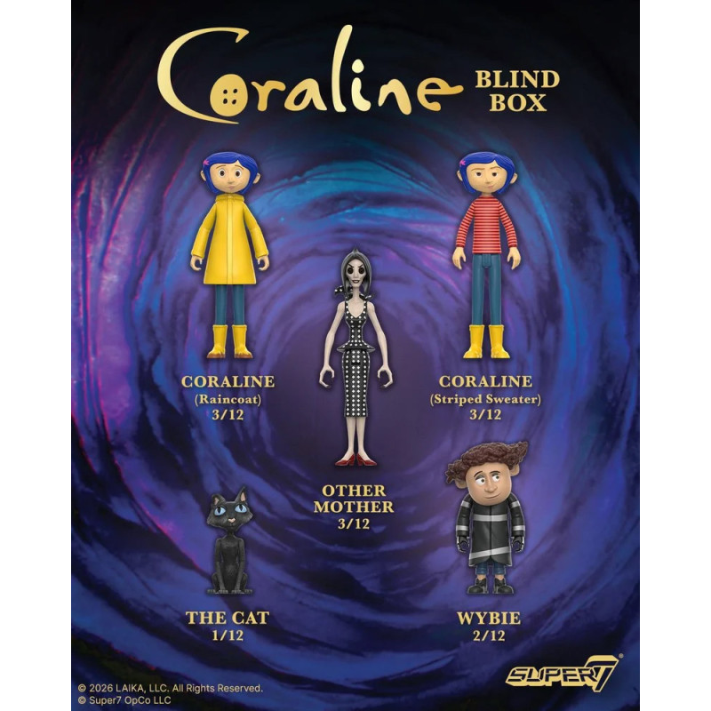 Coraline - Pack 12 figures,...
